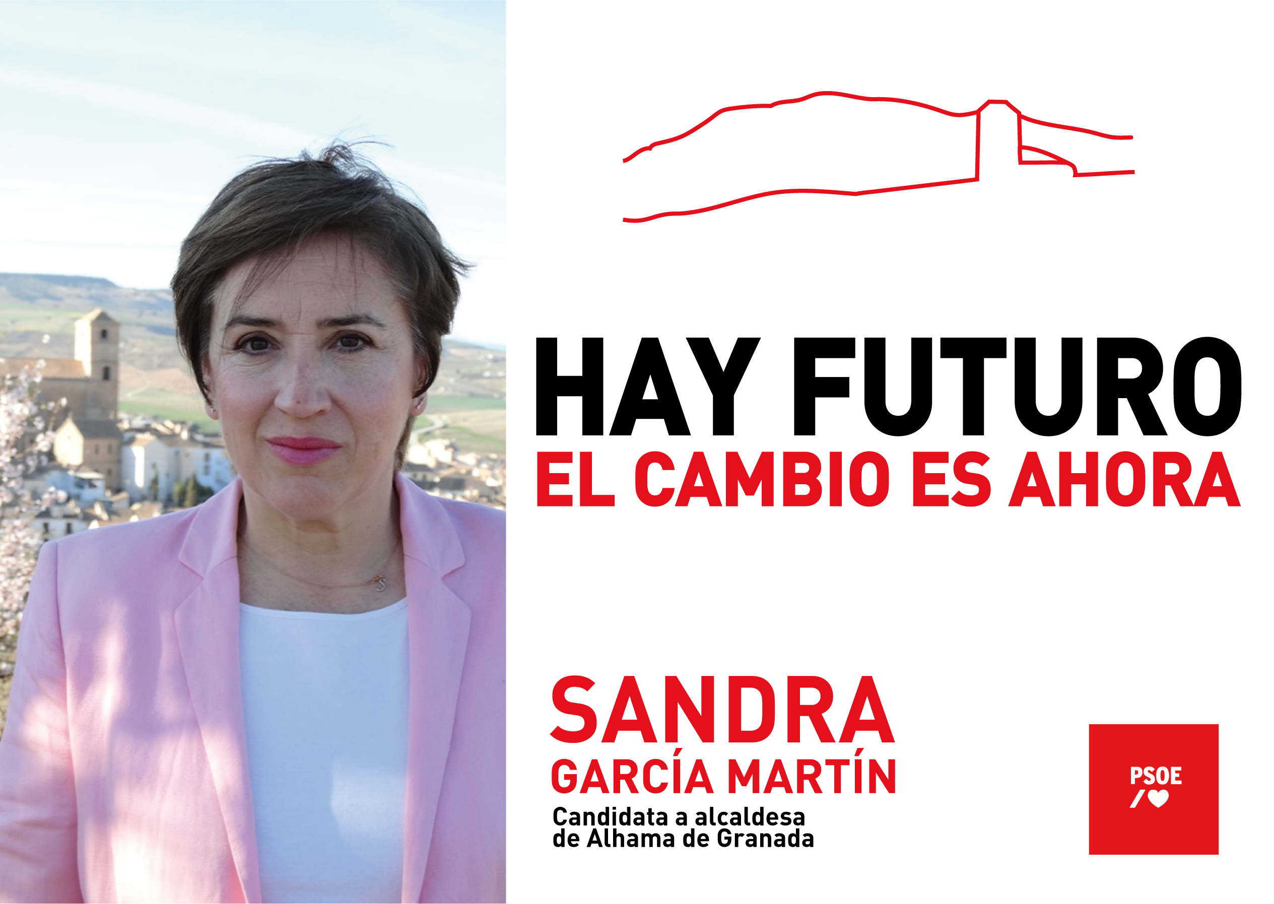 Sandra García Candidata PSOE de Alhama de Granada